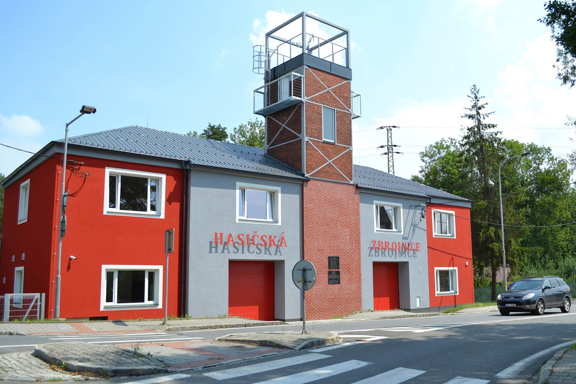 budova hasičské zbrojnice